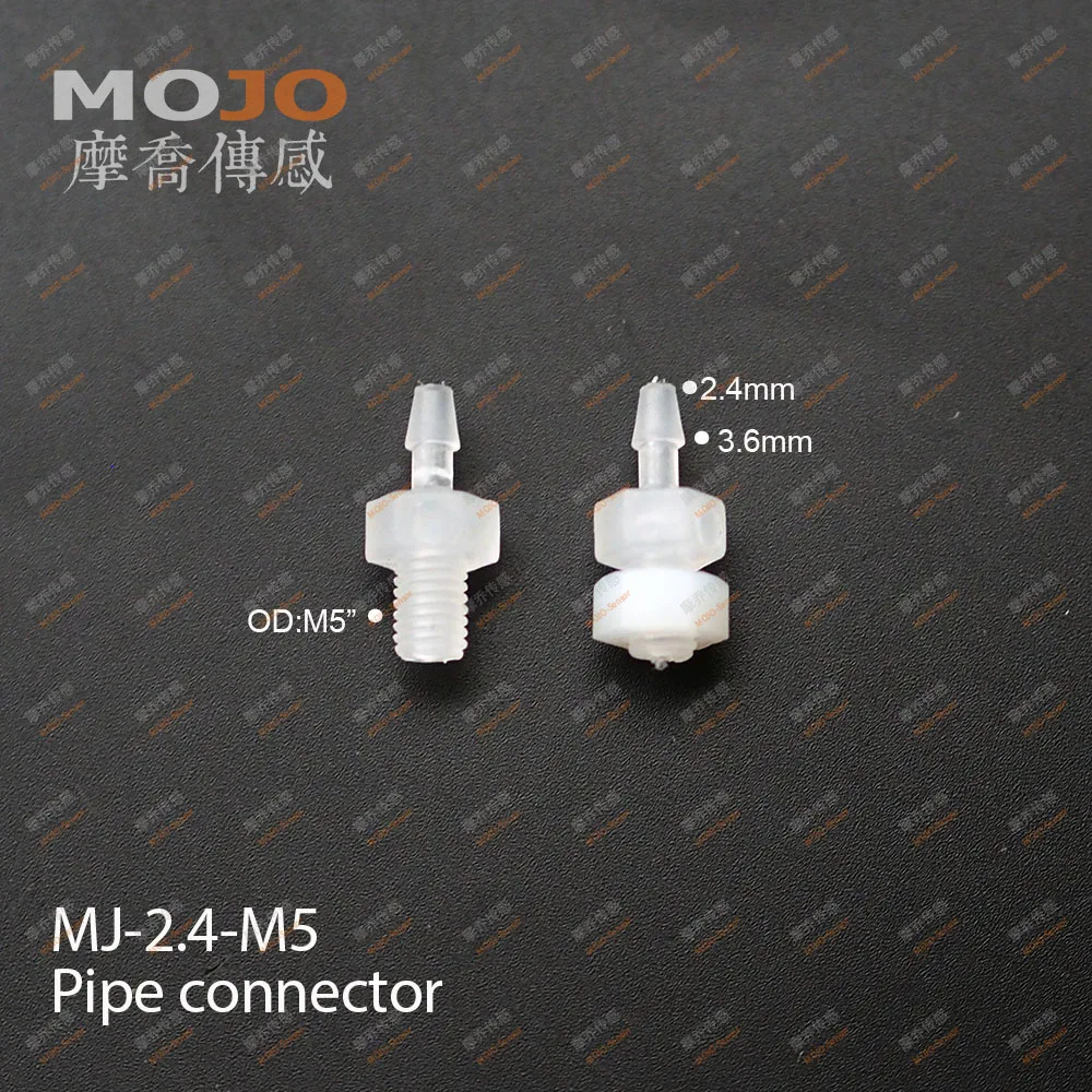 

2020 Free shipping!!MJ-2.4-M5 straight nozzle connector (10PCS/LOTS)