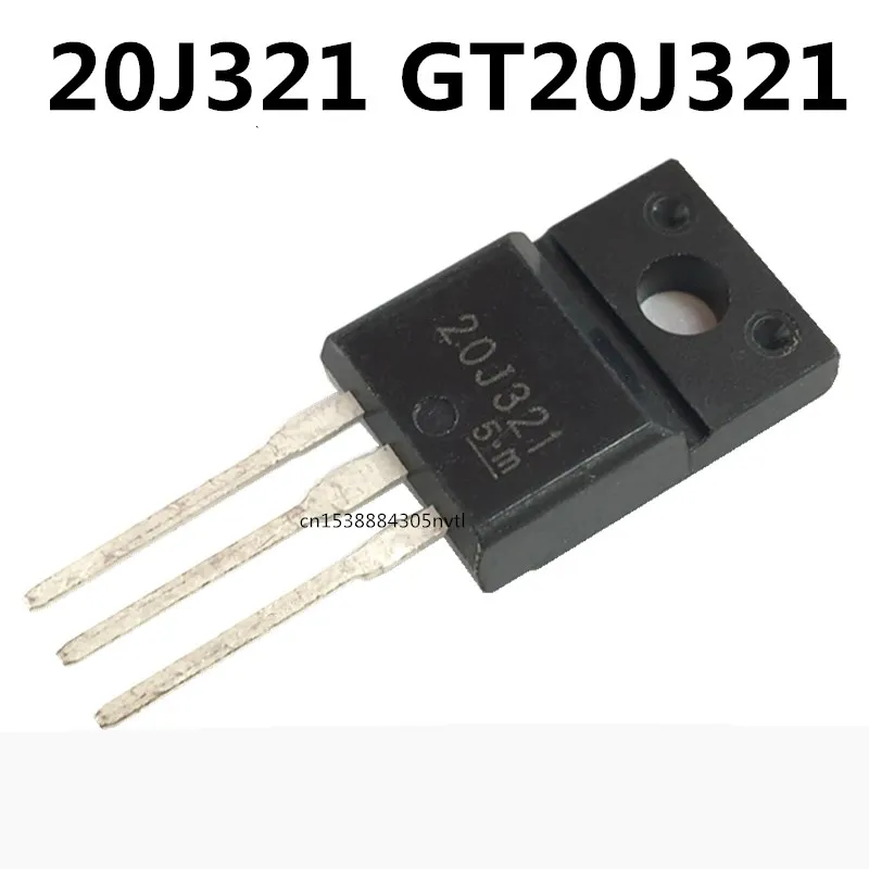 Original 10 piezas/20J321 GT20J321 IGBT TO-220F 600V 20A
