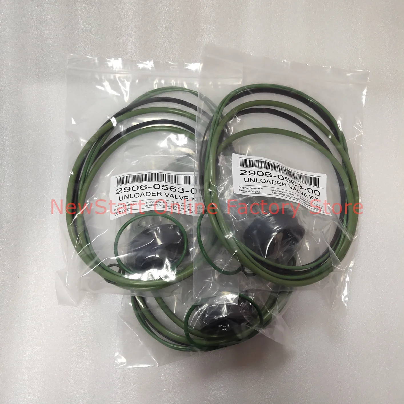 

Unloading Valve Repair Kit 2906056300 1 set Fit for Atlas Copco Screw Compressor