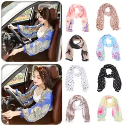 1PC Women Summer Anti-UV Arm Protection Sleeves Chiffon Shawl Cool Thin Sleeves Outdoor Driving/Cycling Sun Protection Clothing