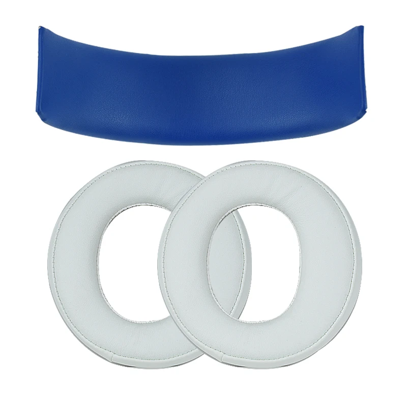 Vervanging Oorkussens Kussen Hoofdband Voor Sony PS3 PS4 Goud Draadloze Stereo Headset CECHYA-0083(L + R)- Jet Zwart [Oude Model]