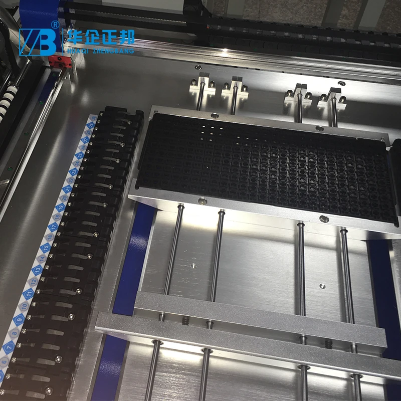 ZB3245TSS Pick And Place Machine LED 2 Head High Speed Full Automatic Desktop Smt Pick And Place Machine For Pcb SMT Production