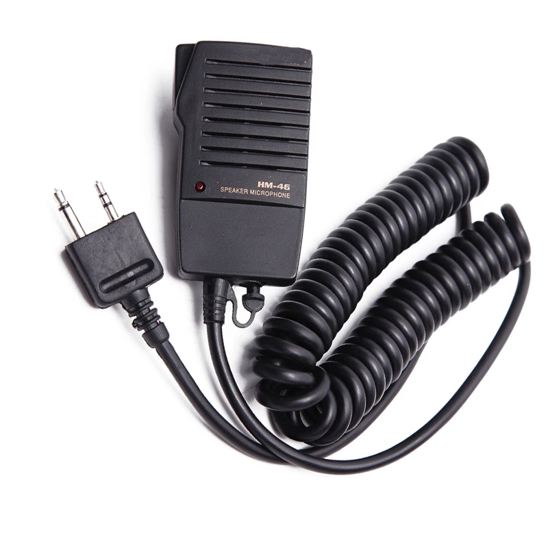 

HM-46 Handheld Speaker Mic for ICOM, IC-V8, V82, V85, IC-T2H, T8A, 2AT, E90, W32A Radio