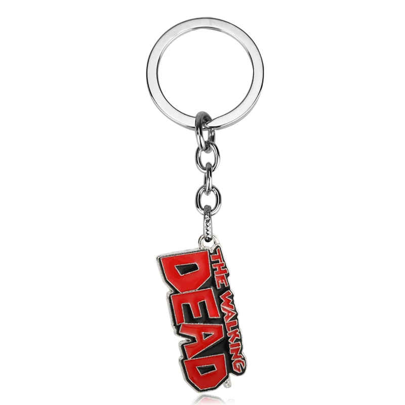 dongsheng Movie Game Gifts The Walking Dead Keychain Key Rings Holder For Gift Chaveiro Car Key Chain Jewelry Men Souvenir 1pcs