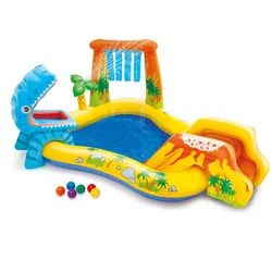 Piscina inflável de corrediça de água, centro infantil, brinquedos esportivos aquáticos em casa, flutuador de natação infantil, spray de quintal