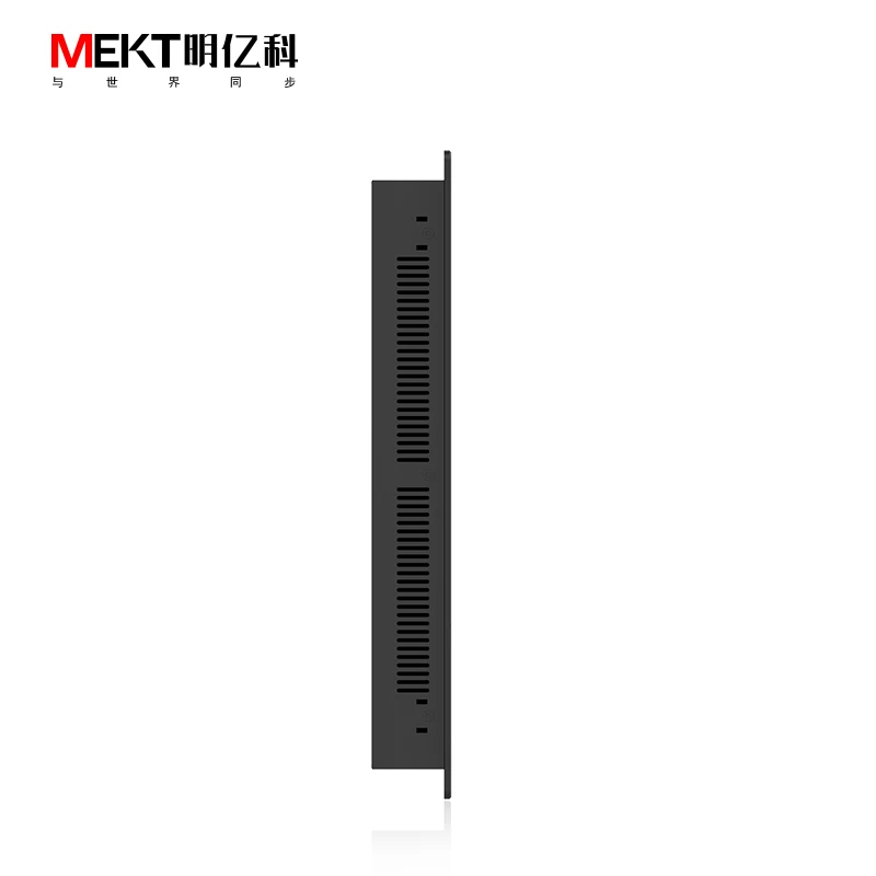 MEKT-Industrial Embedded Monitor LED, painel frontal, IP65 impermeável, Wall Mount Display HD, HDMI, DVI, VGA Interface, L-Series, 21,5"