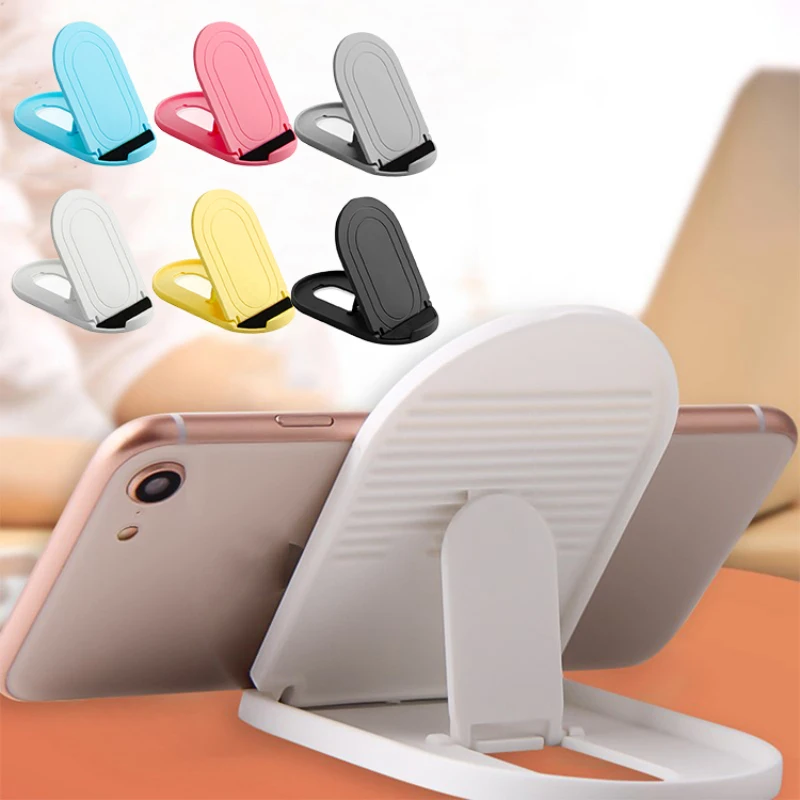 Universal Foldable Desk Cell Phone Holder Mount Stand for Samsung Xiaomi IPhone 12 13 Pro/Max Mobile Phone Tablet Desktop Holder