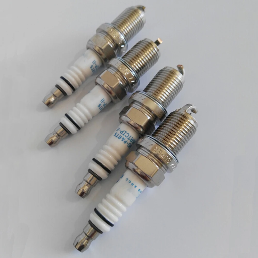 Iridium Alloy Spark Glow Plugs Candles For Accord 2.4l 3.5l k24z2 J35z2 I-vtec Engine Ignition 2008 2009 2010 2011 4PCs