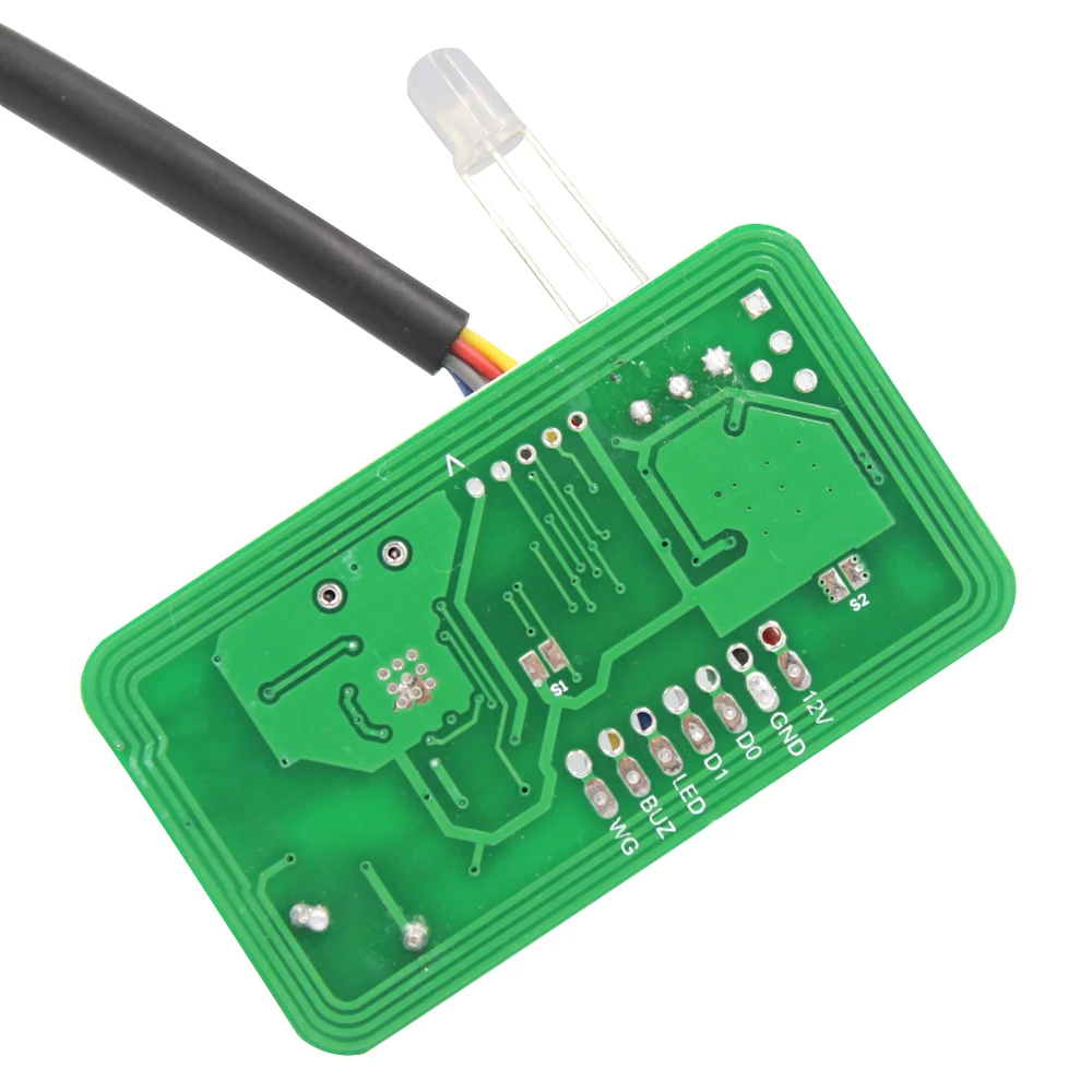 Dual Frequency RFID Card Decoder RFID Reader Module 125KHz TK4100 13.56Mhz Wiegand 26/34 Output Board For Access Control