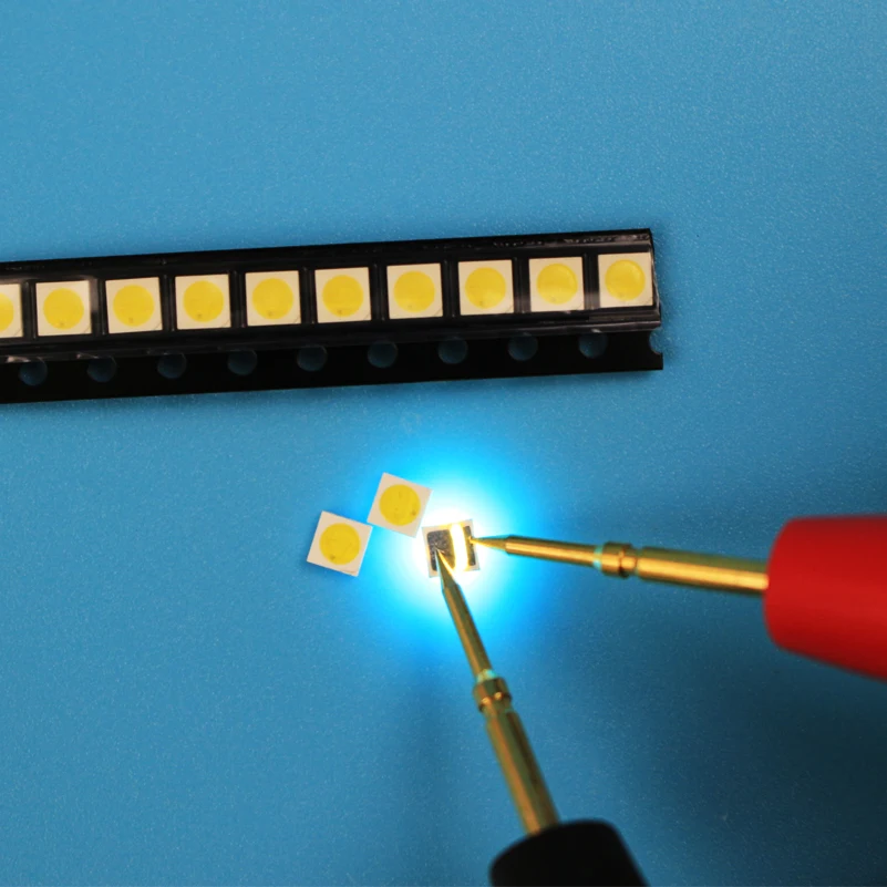 100pcs led tv backlight 1.2W~1.8W 3030 3V 6V kit electronique led for lcd tv repair Assorted pack kit Cool white