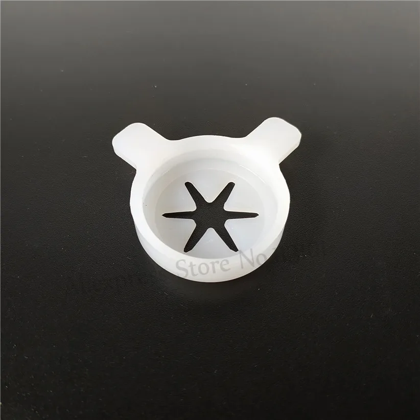 النمذجة غطاء سداسي ندفة الثلج على شكل صب غطاء قطع الغيار استبدال آيس كريم ناعم القوام آلة ملحق 29 مللي متر القطر الداخلي