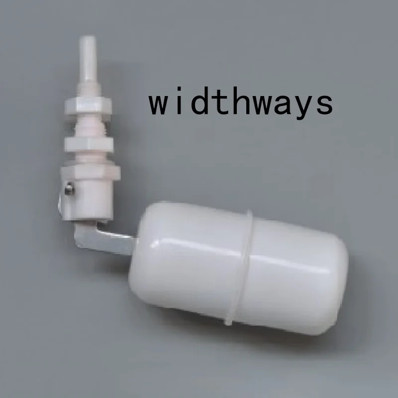 Plastic Mini Float Ball Valve Shut Off 1/4 Inch Water Fountain Float Valve Humidifier Float Valve 1 Pcs