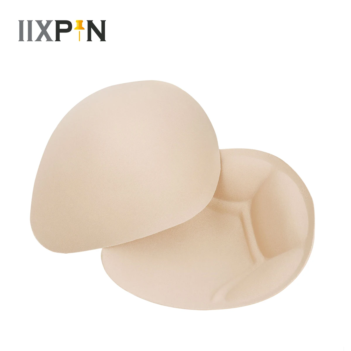 

1 Pair Women Sponge Bra Pads Bikini Pads Swimsuit Breast Push Up Pads Chest Enhancers Removeable Bra Foam Inserts Accessories