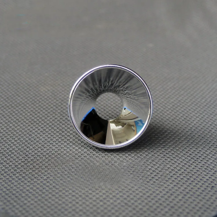 S5 20mm Aluminum Smooth Reflector Flashlight Reflective Cup Reflector Bow