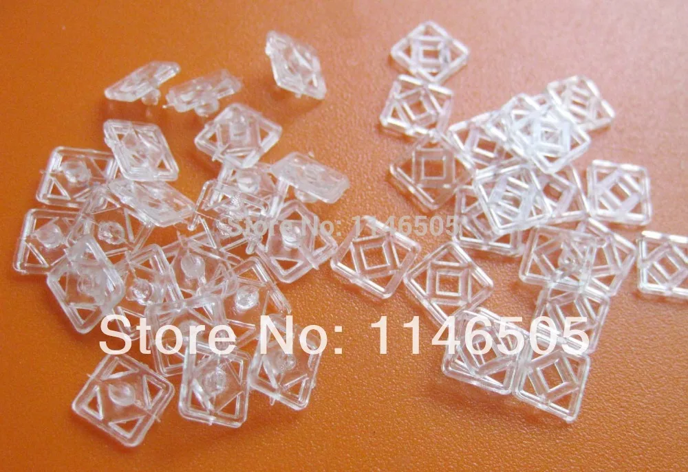 12.5mm 50set/lot Kids Accessories Nylon Button Round Snap Mini Buttons Transparent Sewing Garment Buttons Scrapbooking