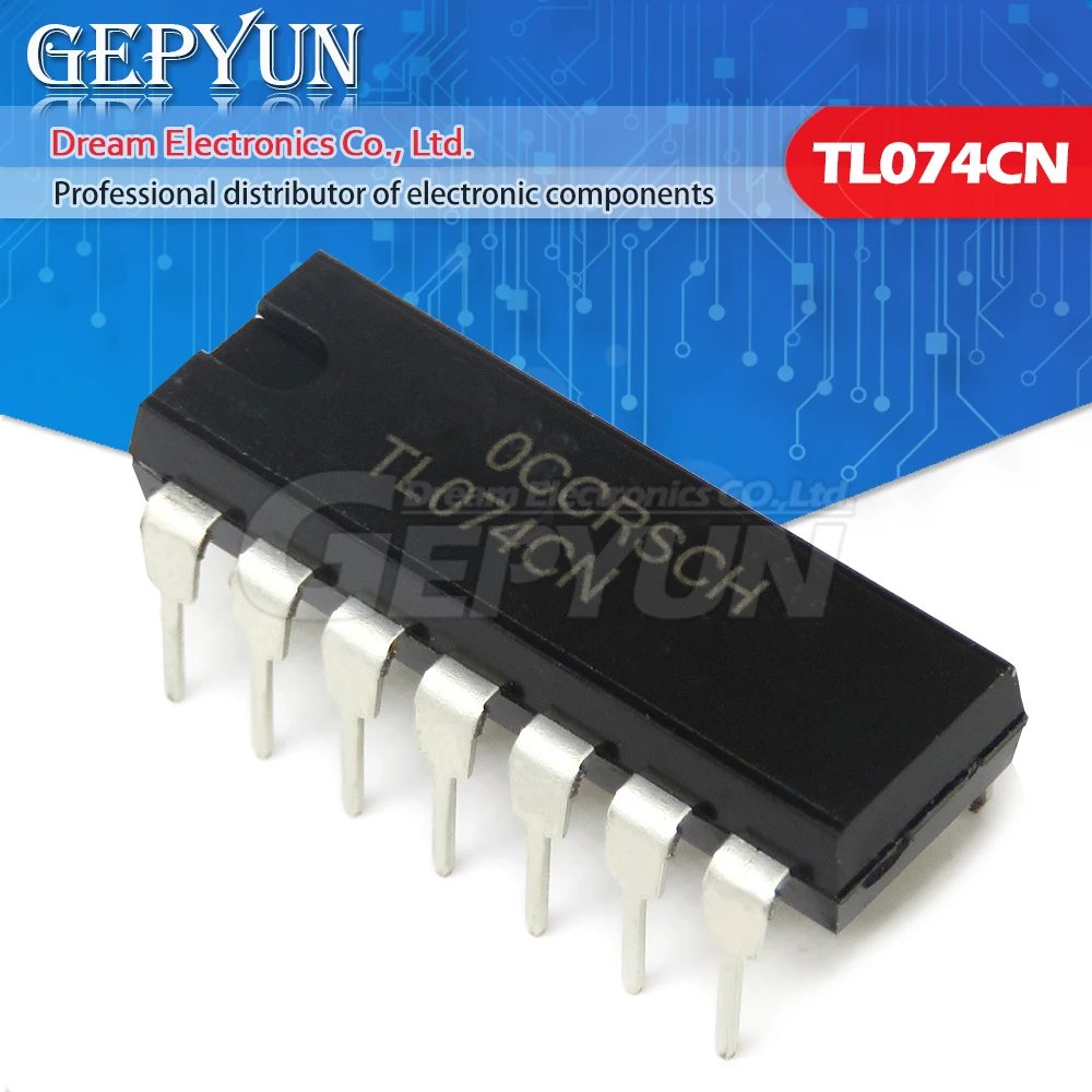 10PCS TL074CN DIP-1…