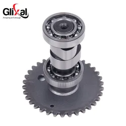 Glixal GY6 49cc 50ccChinese Scooter Moped ATV Camshaft 139QMB 139QMA Engine Cam Shaft