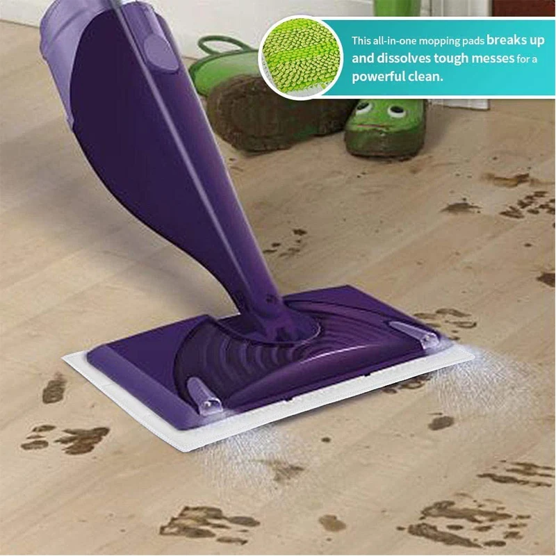Ersatz Mikrofaser Mopp Pads für Swiffer Wet & Dry Mop Starter