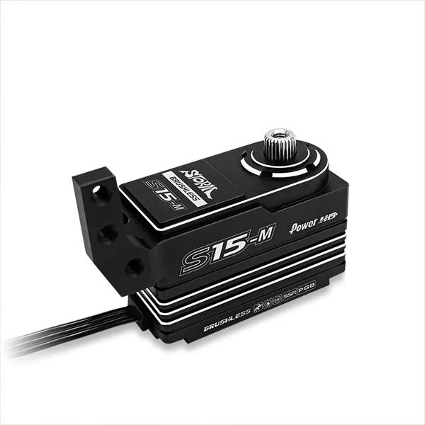 Power HD Storm S15-M Servo SSR Digital Tanpa Sikat Tegangan Tinggi Profil Rendah untuk Mobil Balap Rc/Mobil Rc untuk Mobil Listrik Rc 1/10