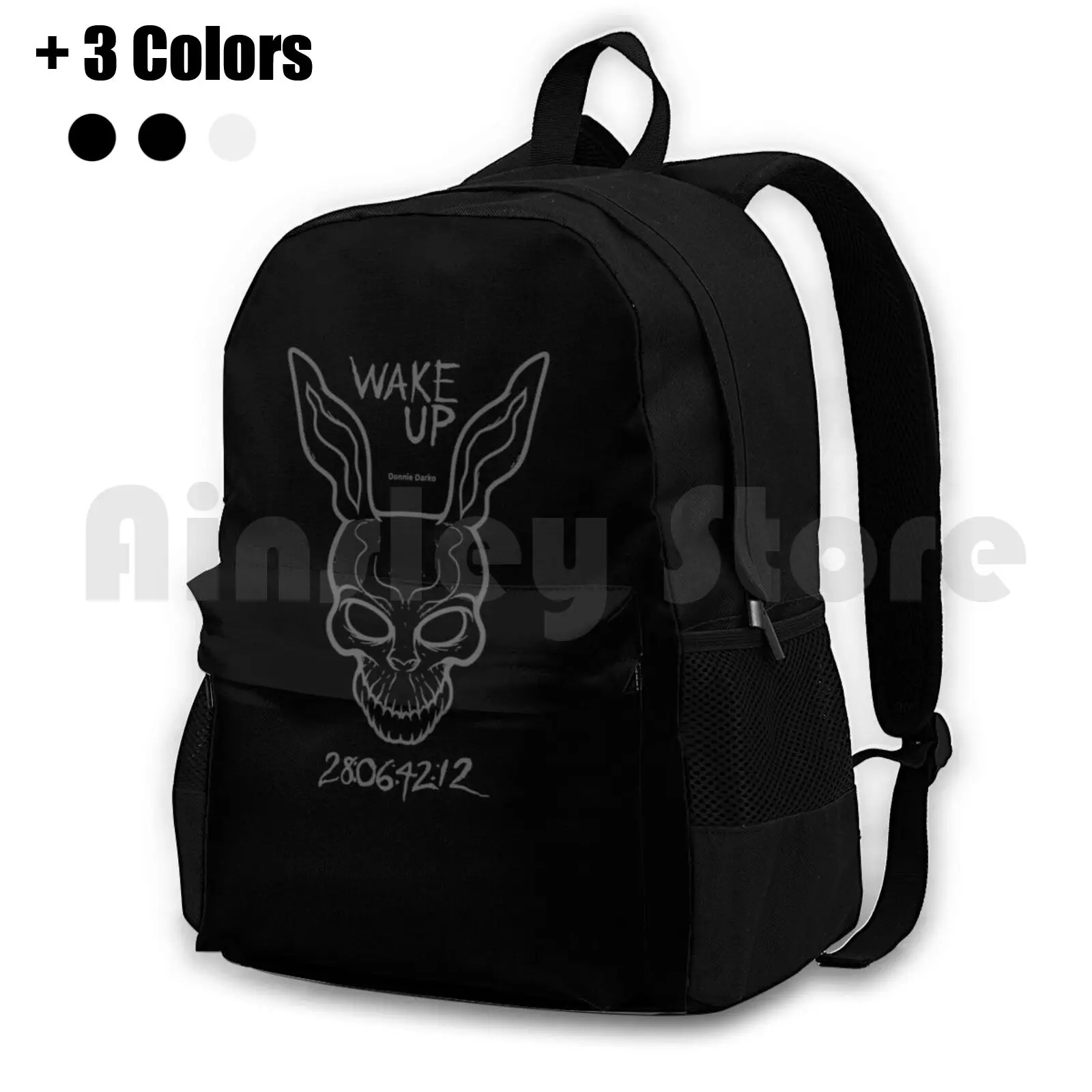 Donnie Darko Outdoor Hiking Backpack Riding Climbing Sports Bag Donnie Darko Frank Metaphysics Rabbit Halloween Monster X Files