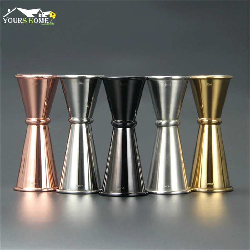 

Cocktail Bar Jigger Stainless Steel Japanese Design Jigger Double Spirit Measuring Cup For Home Bar Party Bar Tool