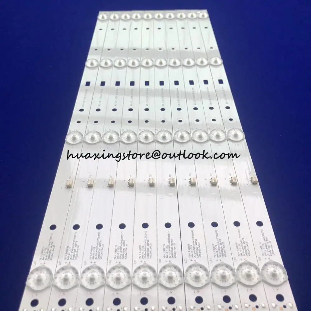 Imagem -05 - Conjunto de Tiras Led para 49ax3000 Vi-99865 Js-d-jp4910041ec 71220 Js-d-jp4910-041ec60517 E49du1000 Mcpcb Du491000 10