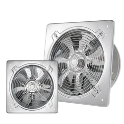 10 inch 220V High Speed Exhaust Fan Toilet Kitchen Bathroom Window Industrial Extractor Ventilation Fan