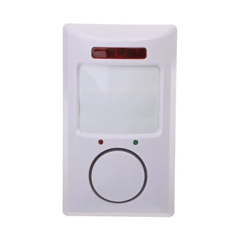 Cachorro eletrônico portátil infravermelho, db, detector de movimento pir, antifurto, sistema de alarme de segurança doméstica + 2