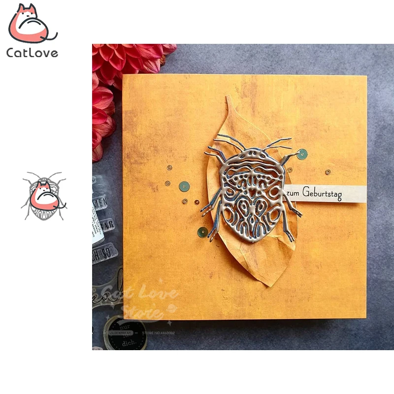 

Insect Animal Metal Cutting Dies Scrapbooking Stencil Die Cuts Card Making DIY Decorative Craft Embossing New Dies For 2019