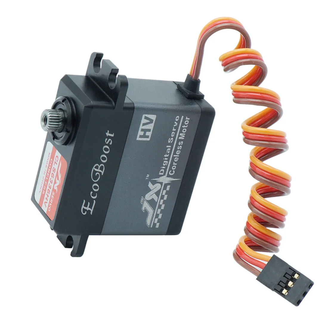 JX Ecoboost-Torque grande CNC Digital Coreless Servo para modelos RC, helicóptero e carros, CLS6336HV, 36kg, 180 graus