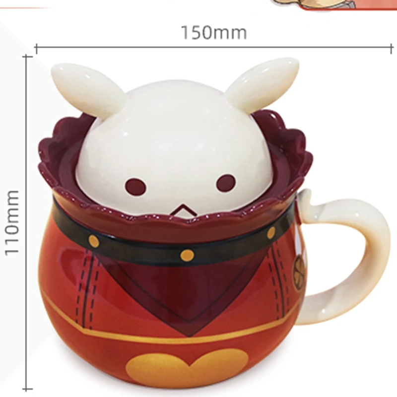 Klee Mug Water Cup Game Genshin Impact Cosplay Halloween Props Anime Accessories DIY Bomb Coffee Cup 2023 Xmas Gift From Kids