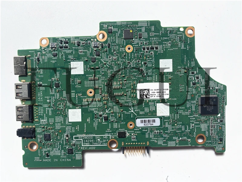 Para Dell 14296-1 3153 3158 USADO Laptop Motherboard 004R7J I3-6100U SR2EU Totalmente Testado, Funciona Perfeitamente