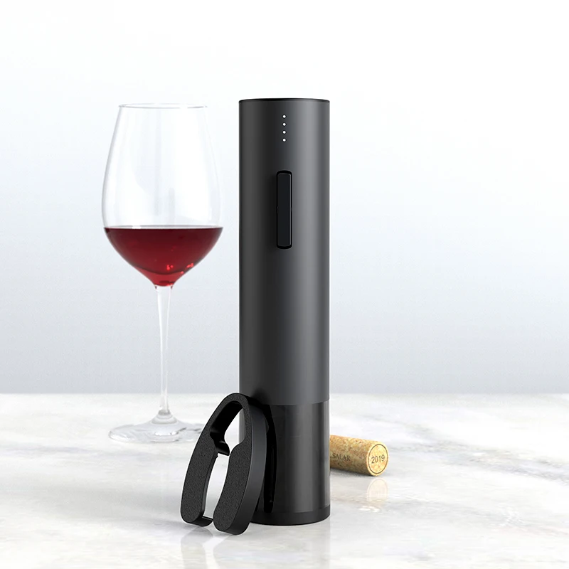 

Bar Accessory Tool Kit Automatic Corkscrew Electric Rechargeable Wine Opener with Foil Cutter Kitchen Accessories