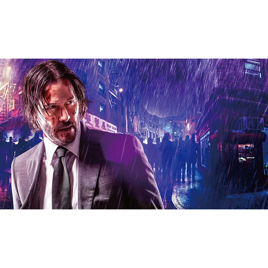 John Wick 3 Poster 5D DIY Diamond Painting Full Square Round Diamond Embroidery Cross Stitch Kit Handmade Mosaic Home Decor