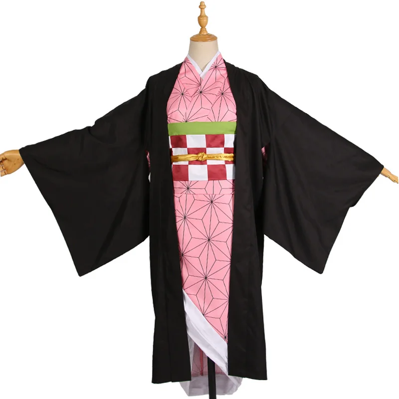 

In Stock！ Kamado Nezuko Kimono cosplay For Women Anime Christmas Costume