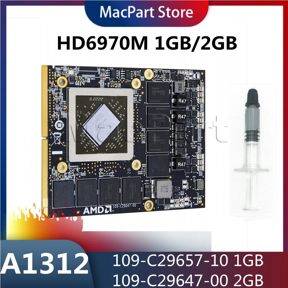 HD 6970 HD6970M 2GB/1GB Video Card For iMac 27