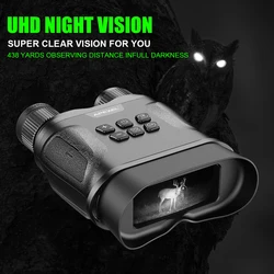 APEXEL Night Vision Device Binoculars for Complete Darkness GlassOwl Infrared Night Vision Goggles for Hunting  Searching Record