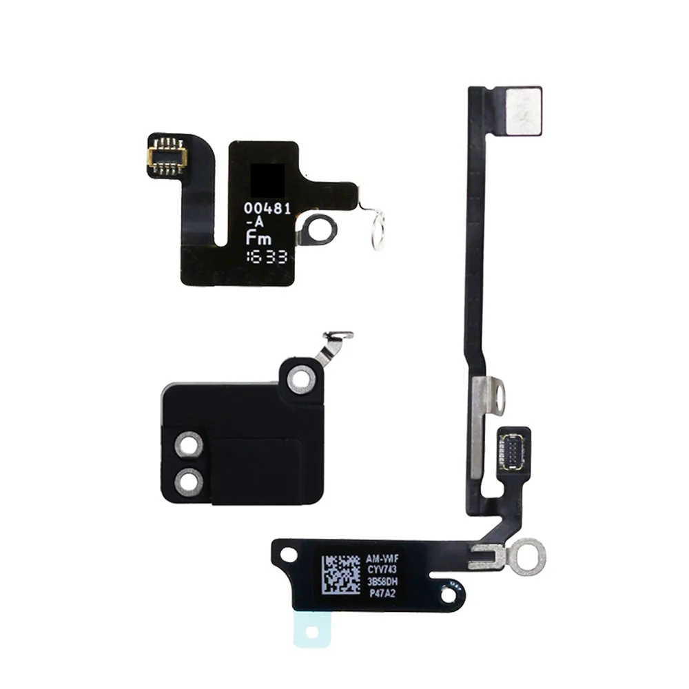 CAZT-Antenne GPS et WiFi pour iPhone 7, 7 Plus, 8, 8 Plus, ensemble de 3 pièces, câble flexible de signal, haut-parleur