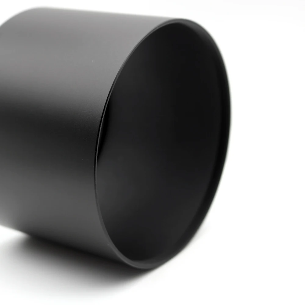 Tele Metalen Zonnekap Schroef-In Universele Zwart 49/52/55/58/62/67mm Camera Fotografie Accessoire