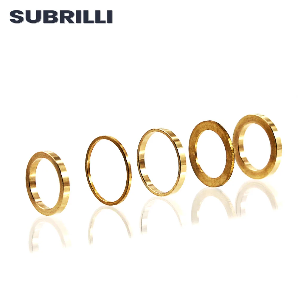 SUBRILLI Diamond Saw Blade Adapter 25.4/22.23/20/16mm guarnizione anello adattatore in rame per taglio disco circolare conversione lama