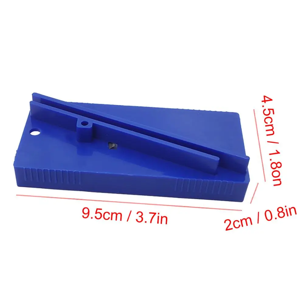 4PCS Auto Car Vinyl Film Wraps Cutter Knife Plastic Scraper Tool Set Automobiles Safe Film Cutter Squeegee Sharpener Tools E33