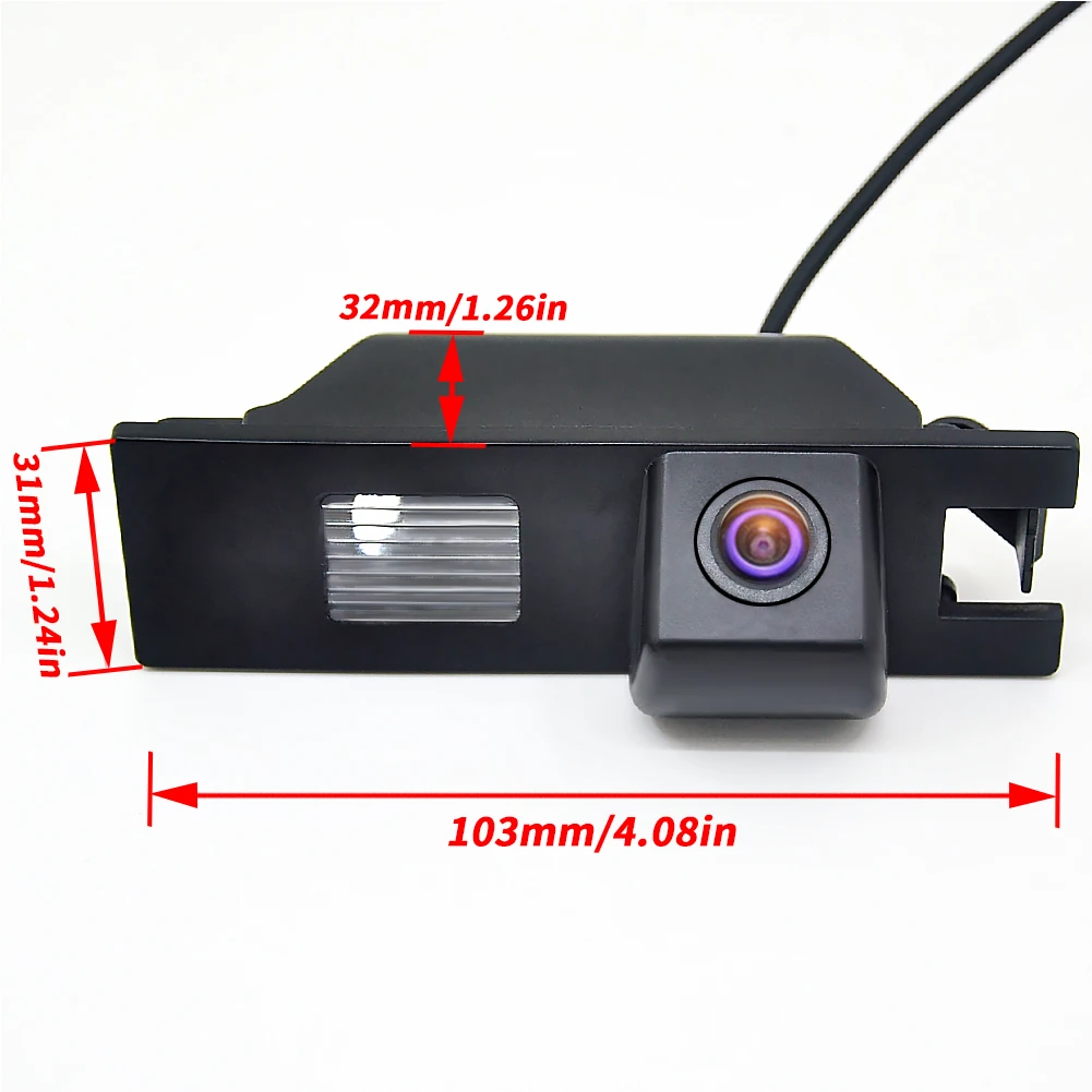 Car rear view Camera reverse backup parking camera for OPEL Astra Corsa Meriva Vectra Zafira FIAT Grande Punto