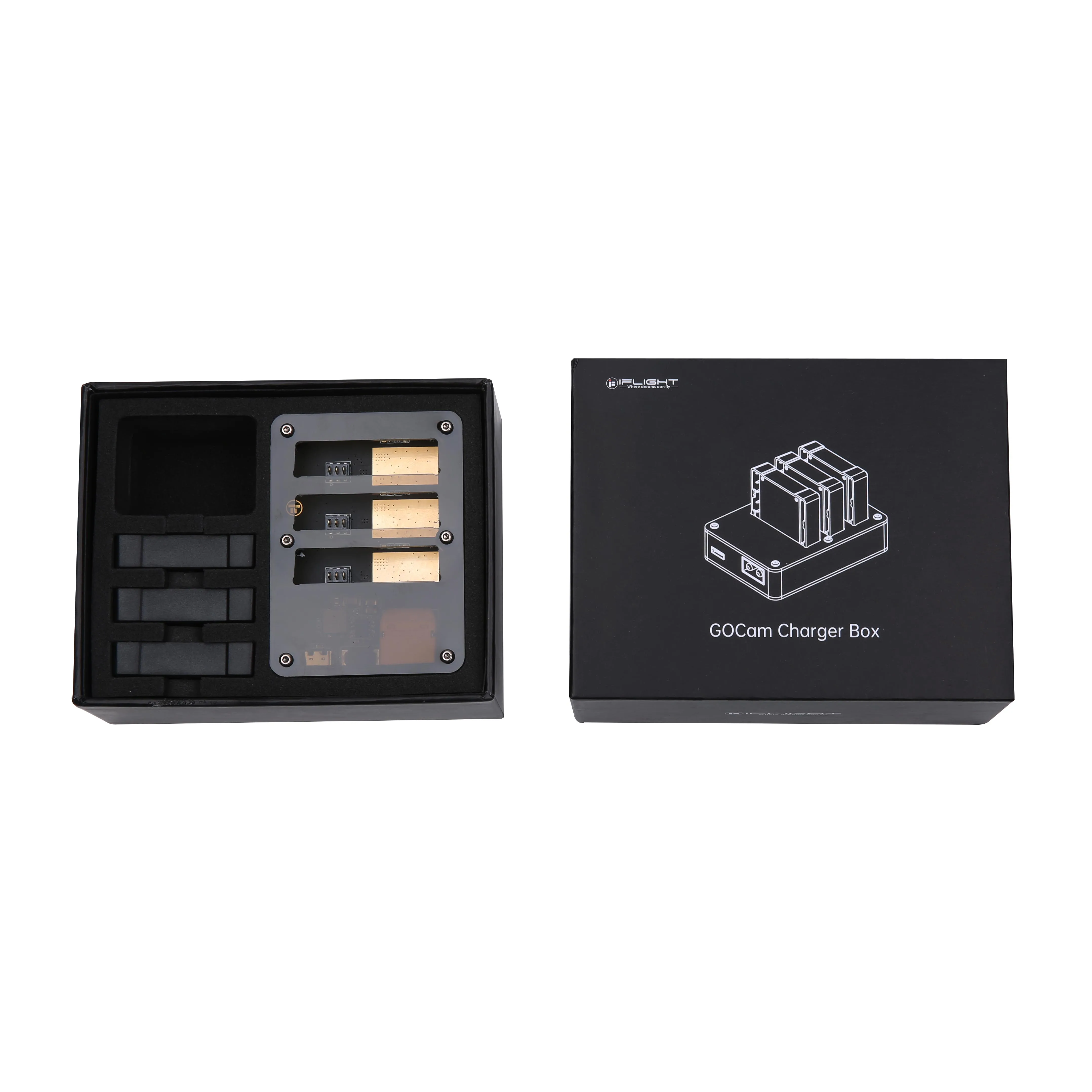 IFlight GOCam น.GR แบตเตอรี่ Hub Combo สำหรับ FPV อะไหล่