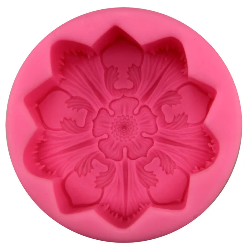 3D Flower Soap Mold Silicone Mould Resin Mould for DIY Handicraft Candle Soap Making