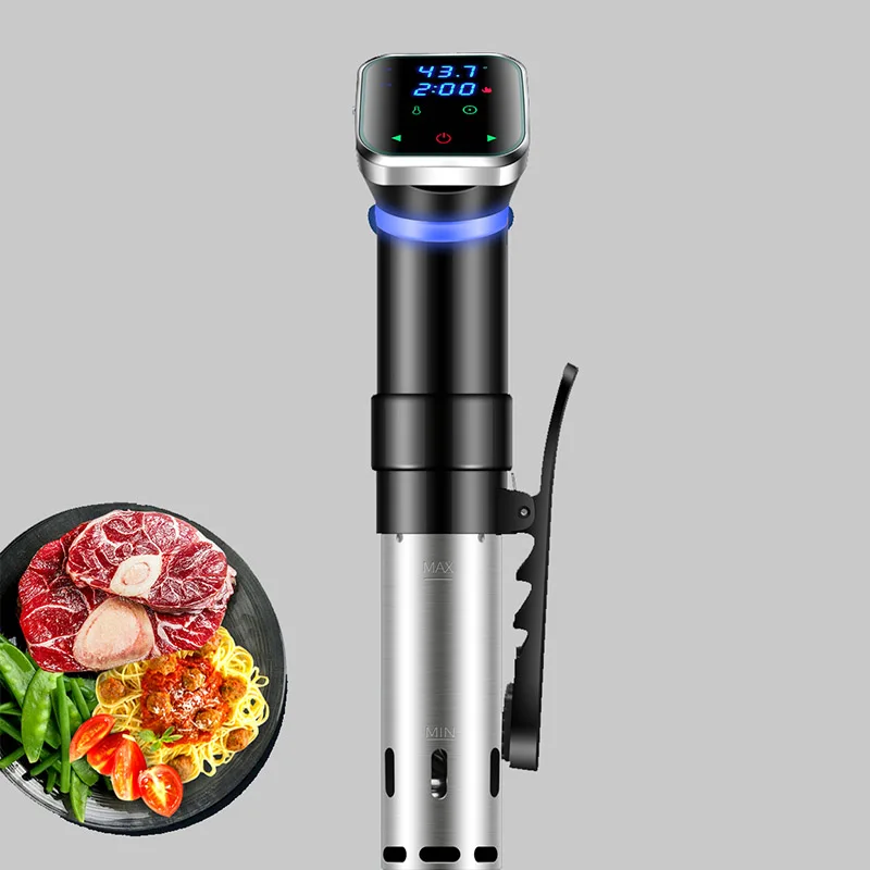 Vacuum Sous Vide Slow Cooker 1100W Commercial Immersion Circulator Accurate Cooking Heater Accurate Low Temperature