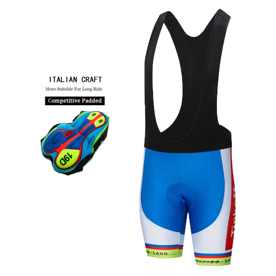 Tight Cycling Shorts 19D Gel Pad Shockproof Bicycle Shorts Mountain Bike Road Bicycle Pants Men\'s Cycling Team Pants ciclismo