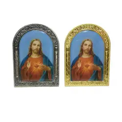 Icona degli utensili della chiesa cattolica gesù ornamento croce cristiana vergine maria cattolicesimo figurine promosse decorazione della casa religioso