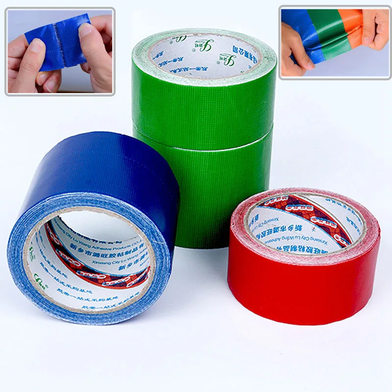 Long 5~8m/Roll PE/PVC Tarpaulin Repair Tape Rainproof Cloth Adhesive Tape Outdoor Awning Waterproof Tape Gummed Tape Film Parts