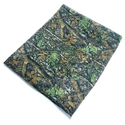 150cm width Forest Camouflage Cloth Jungle Camo Fabric Raw Material for Ghillie Suits Hunting Clothes Wrap Accessory