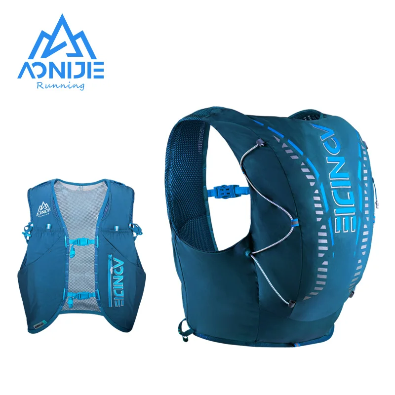 Aonijie 12L Hydration Vest Bag Outdoor Portable Breathable Backpack Ultralight With Icy Bottles For Hiking Running Cycling C962